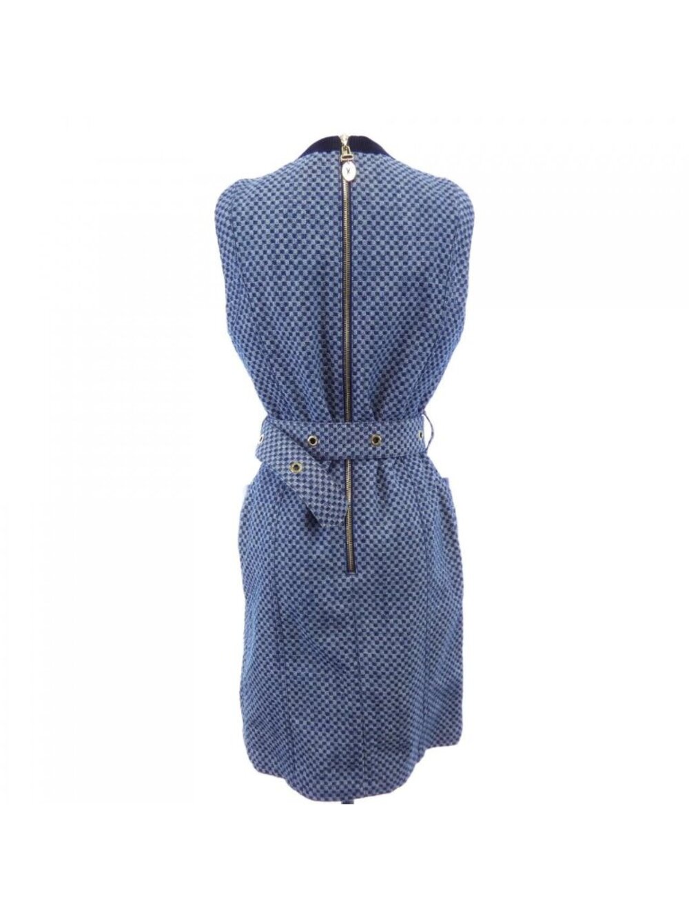 Louis Vuitton Mini Check Board Denim Dress - Picture 2 of 7